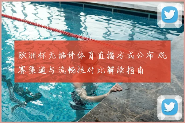 欧洲杯无插件体育直播方式公布 观赛渠道与流畅性对比解读指南
